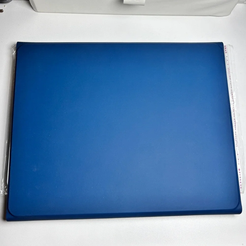 Wireless Keyboard Case with Trackpad for Tablet Navy Blue Bluetooth Detachable
